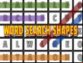 Juego Word Search Shapes
