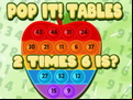 Juego Pop it tables 2 times 6 is?