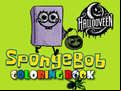 Juego SpobgeBob Halloween Coloring Book