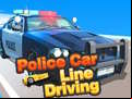 Juego Police Car Line Driving