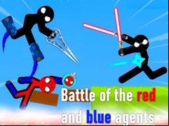Juego Battle of the red and blue agents