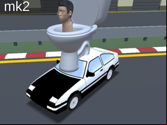 Juego Skibidi Toilet Racing Multiplayer