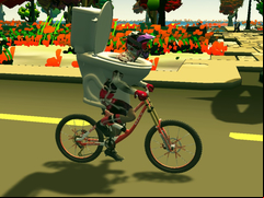 Juego Skibidi Toilet Bike Riding
