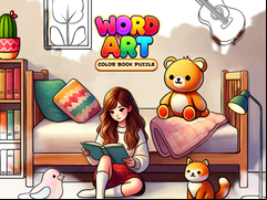 Juego Word Art: Color Book Puzzle