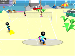 Juego Stickman Beach Volleyball